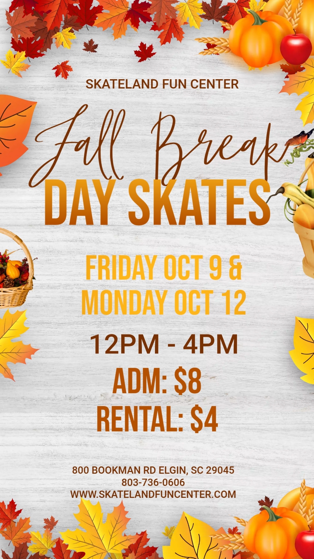 COLUMBIA fall day skates